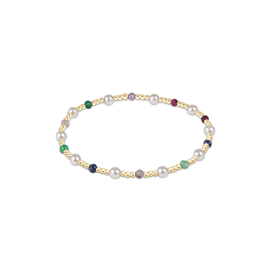 Enewton Pearl Sincerity Pattern 4mm Bead Bracelet - Hot Mess Fall Winter 25