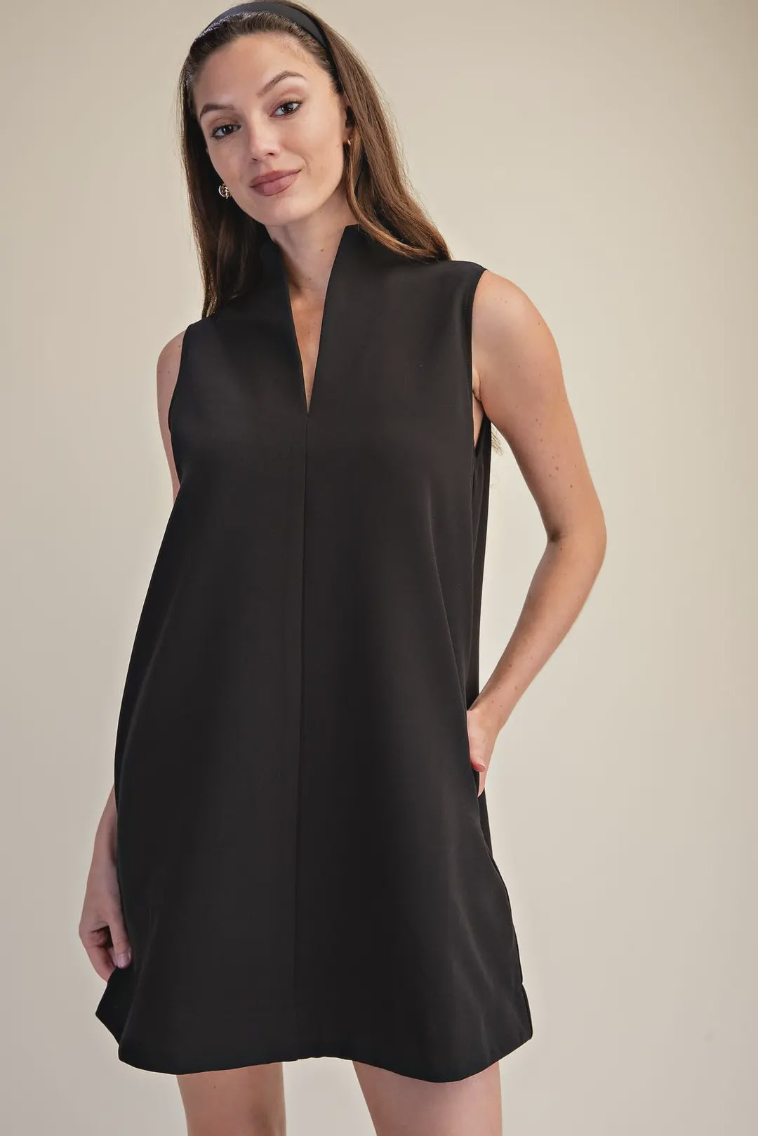 Perfect Timing Black Mini Dress – Sugar & Spice