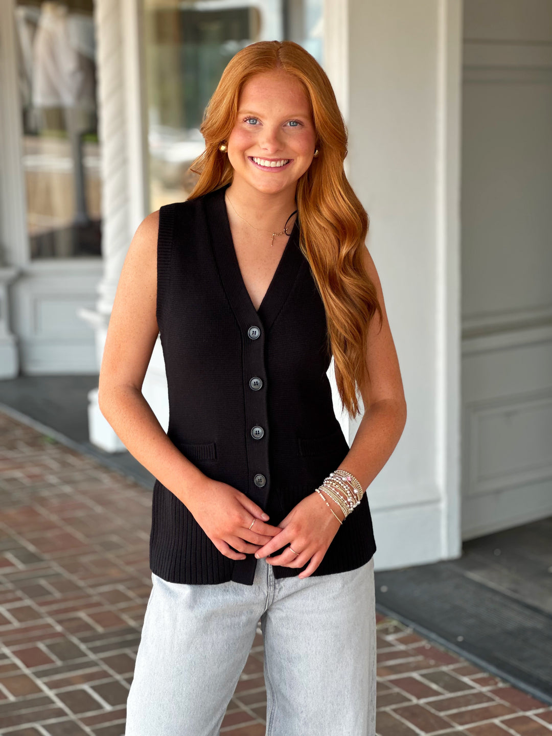Pistola Audra Vest in Noir