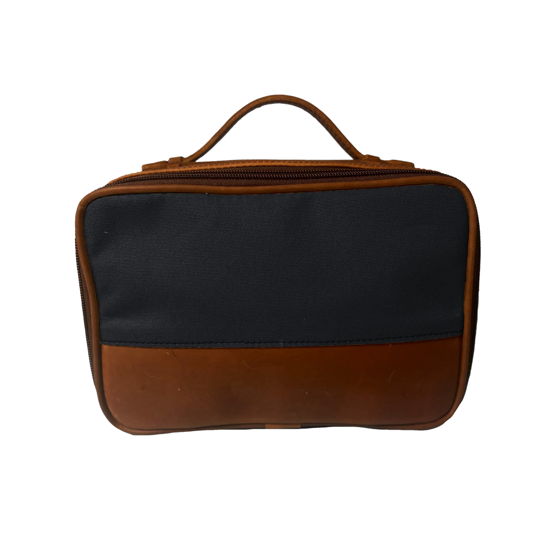 Jon Hart JH Dopp Kit in Black Canvas