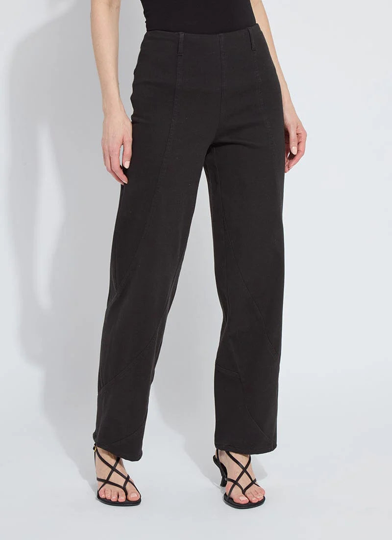 Lysse Amabel Seamed Barrel in Black