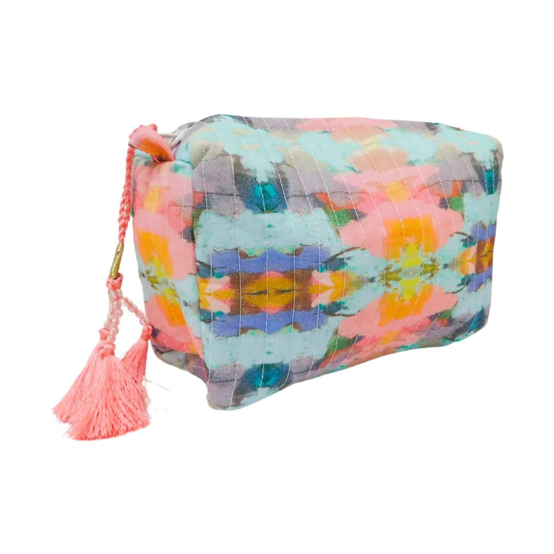 Laura Park Small Cosmetic Bag in Antigua Smile