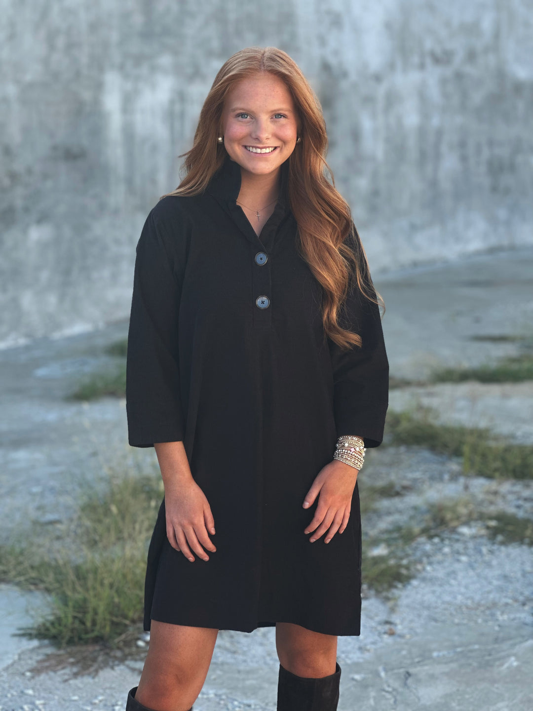 Holly Shae Arden Dress in Black