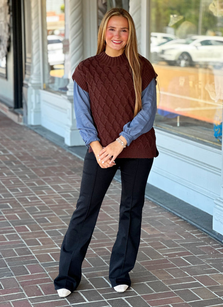 Dear John Briana Top in Cappuccino