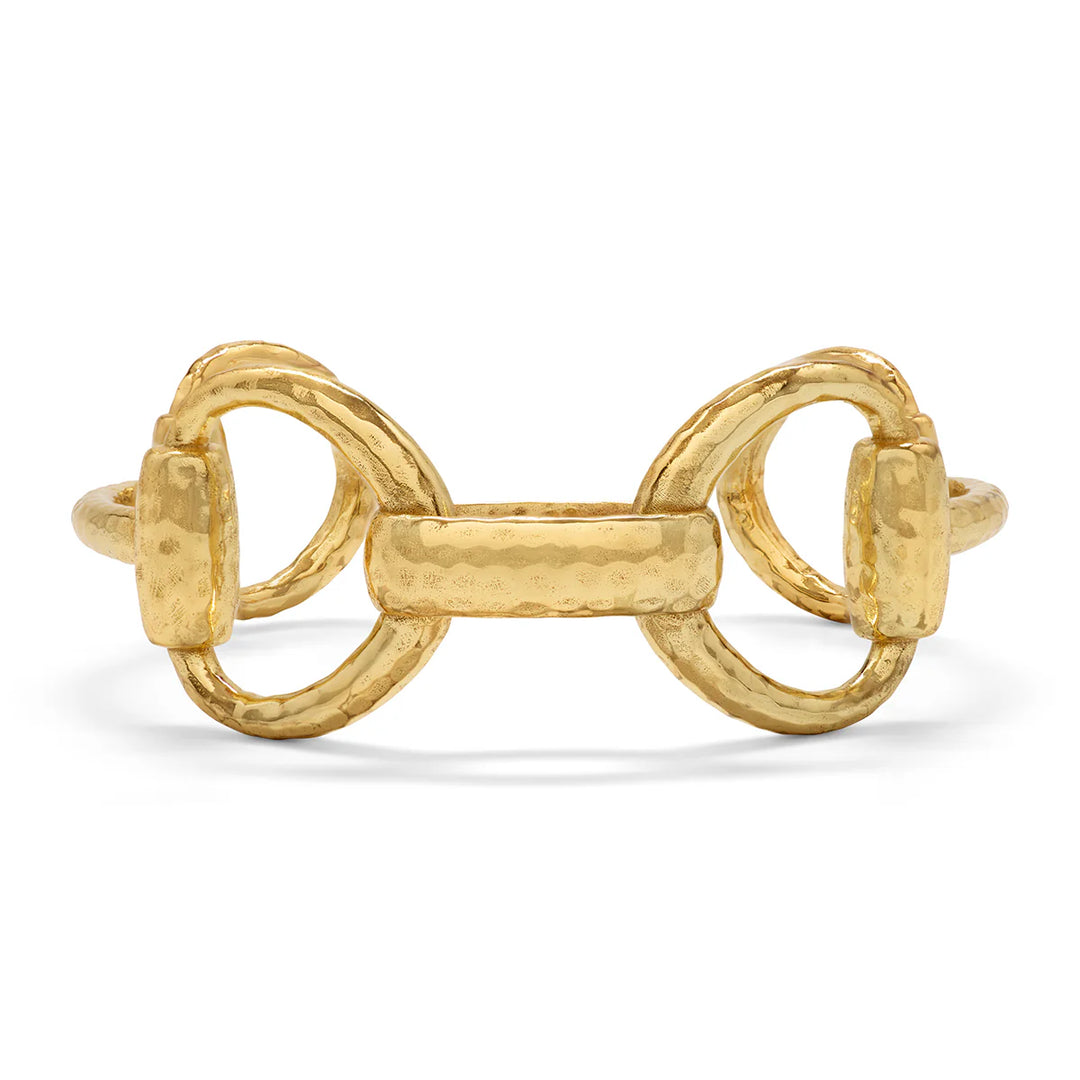 Capucine De Wolf Equestrian Snaffle Bit Cuff - Gold
