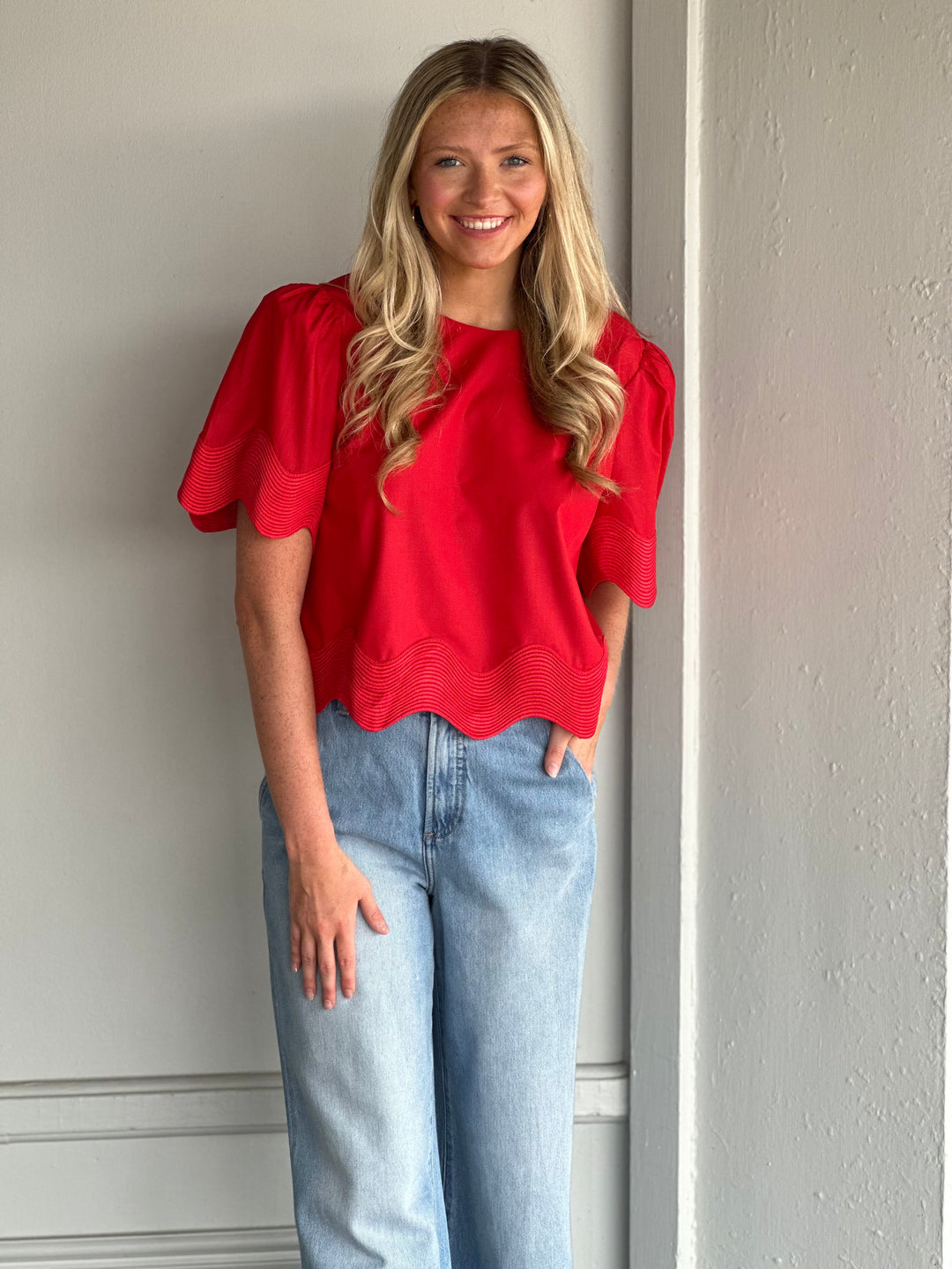 Finding Your Way Top in Red