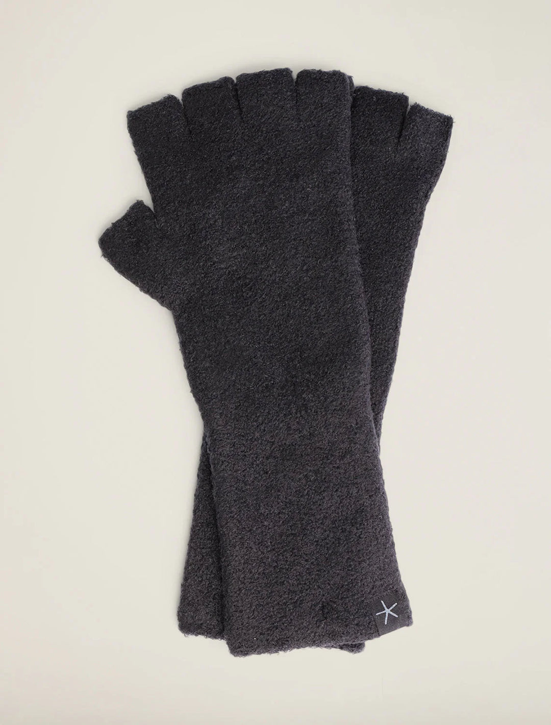 Barefoot Dreams CozyChic Lite® Fingerless Gloves in Black
