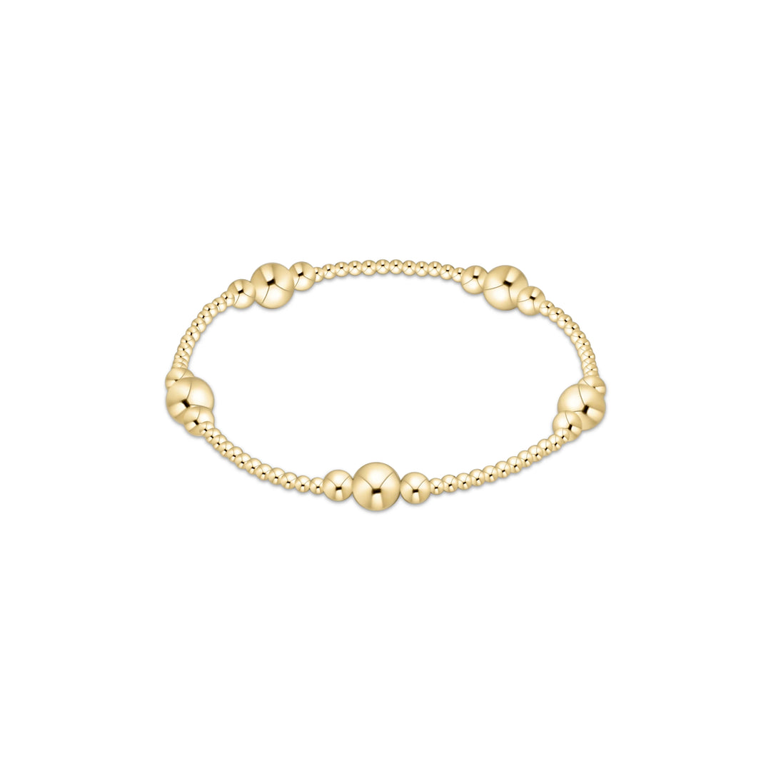 Enewton - Purpose Gold 6mm Bead Bracelet