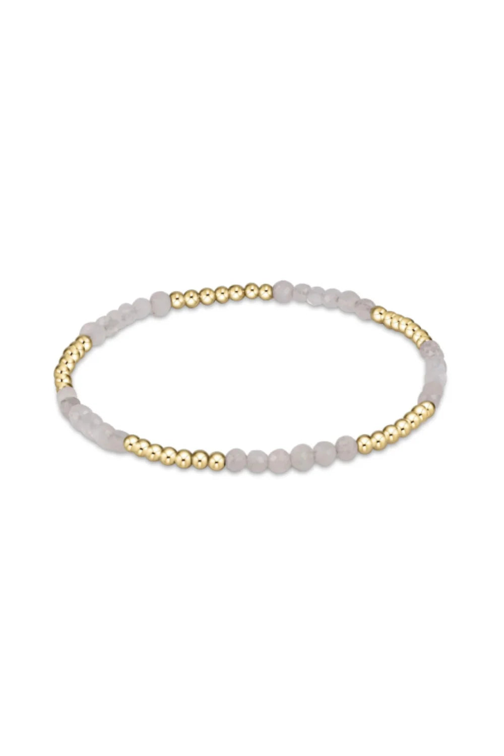 Enewton Blissful Pattern 2.5mm Bead Bracelet- Moonstone