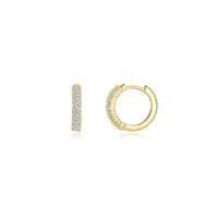 Lafonn Alexa Huggie Earrings in Gold