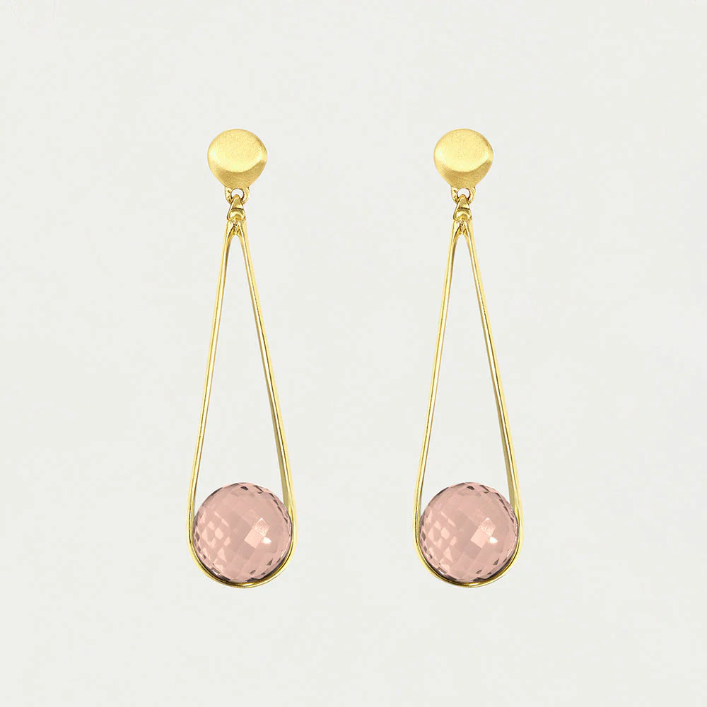 Dean Davidson Mini Ipanema Earrings in Morganite