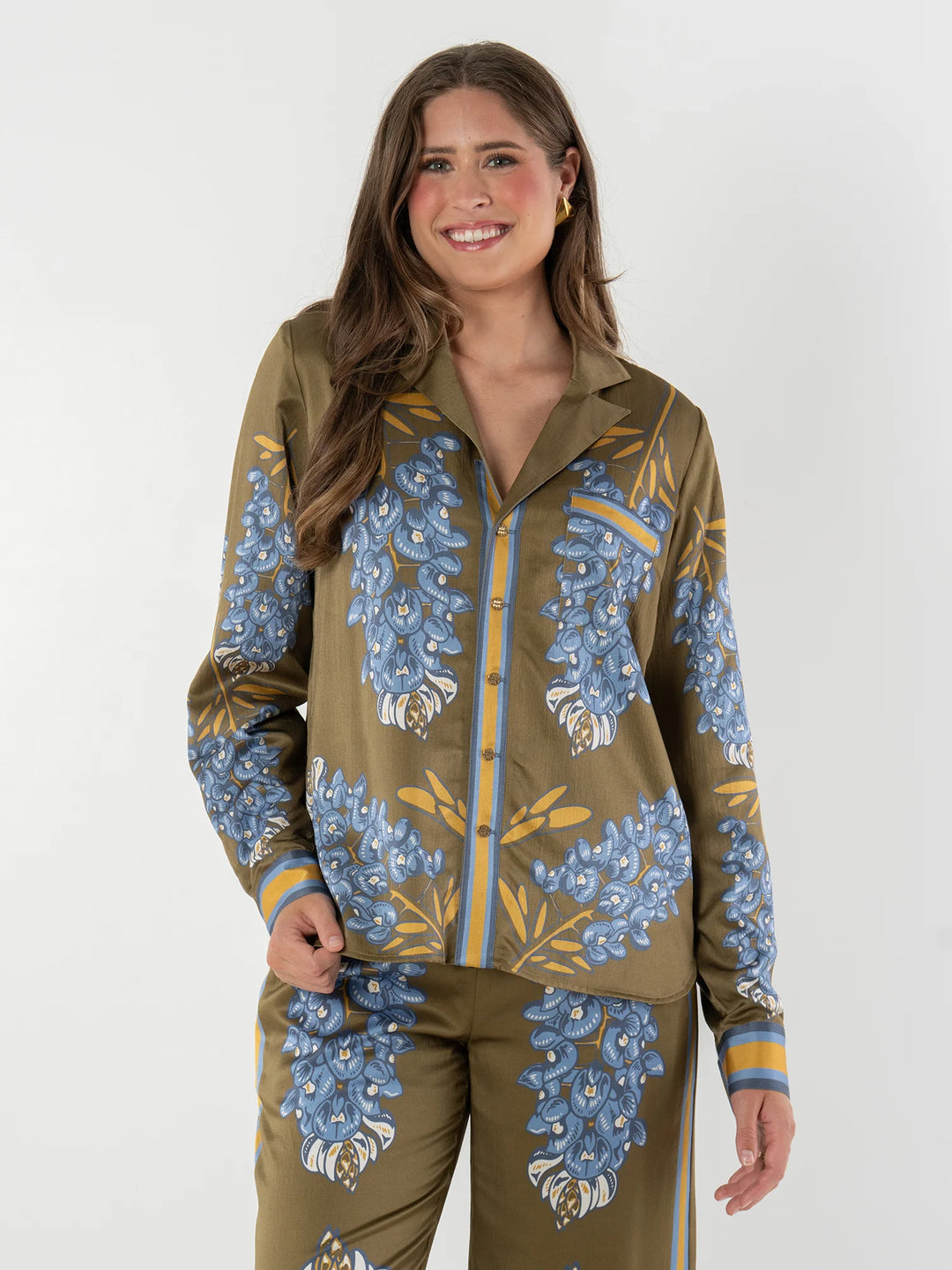 Emily Mccarthy Austin Top in Bluebonnet