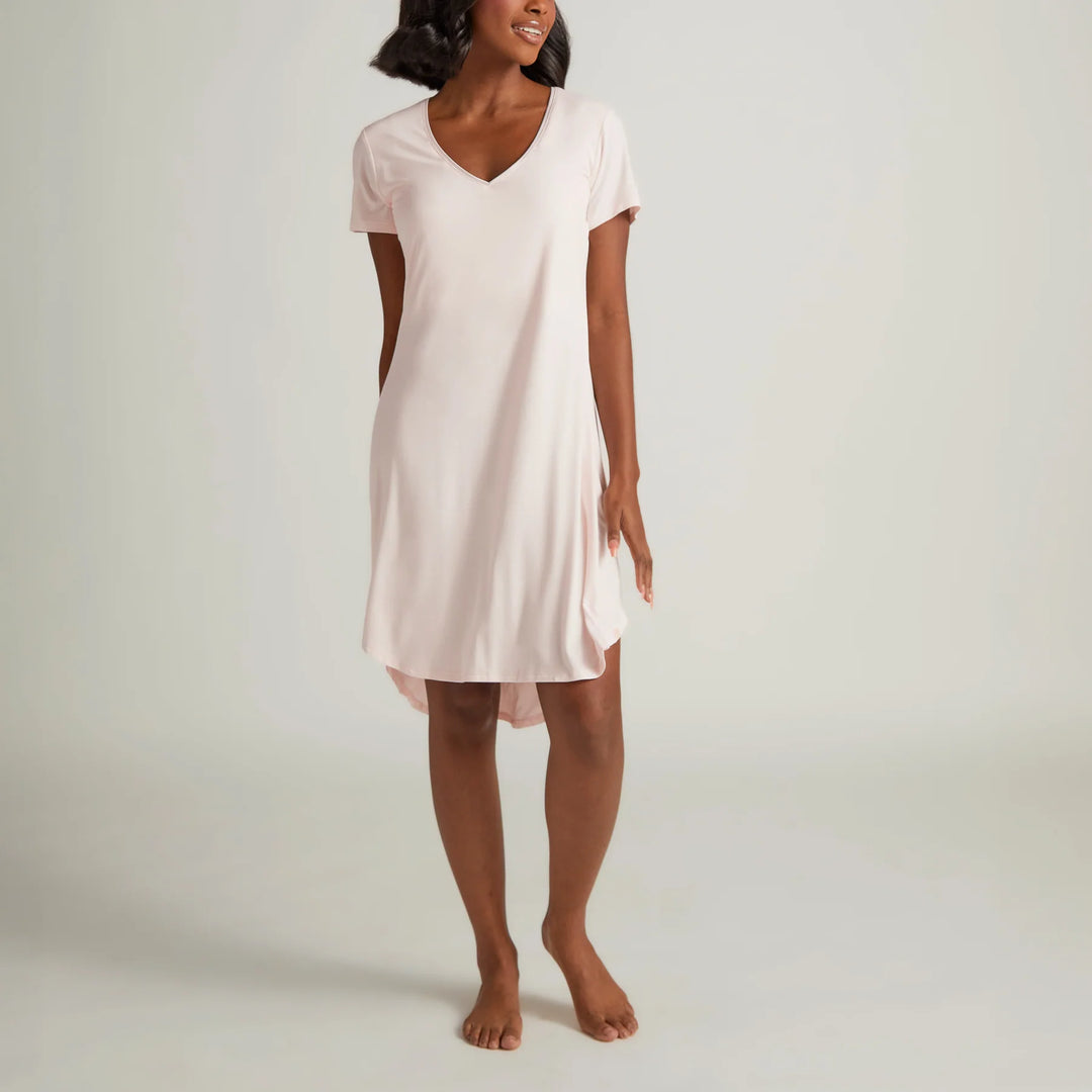 Faceplant Dreams Bamboo® Claire Nightgown in Pink