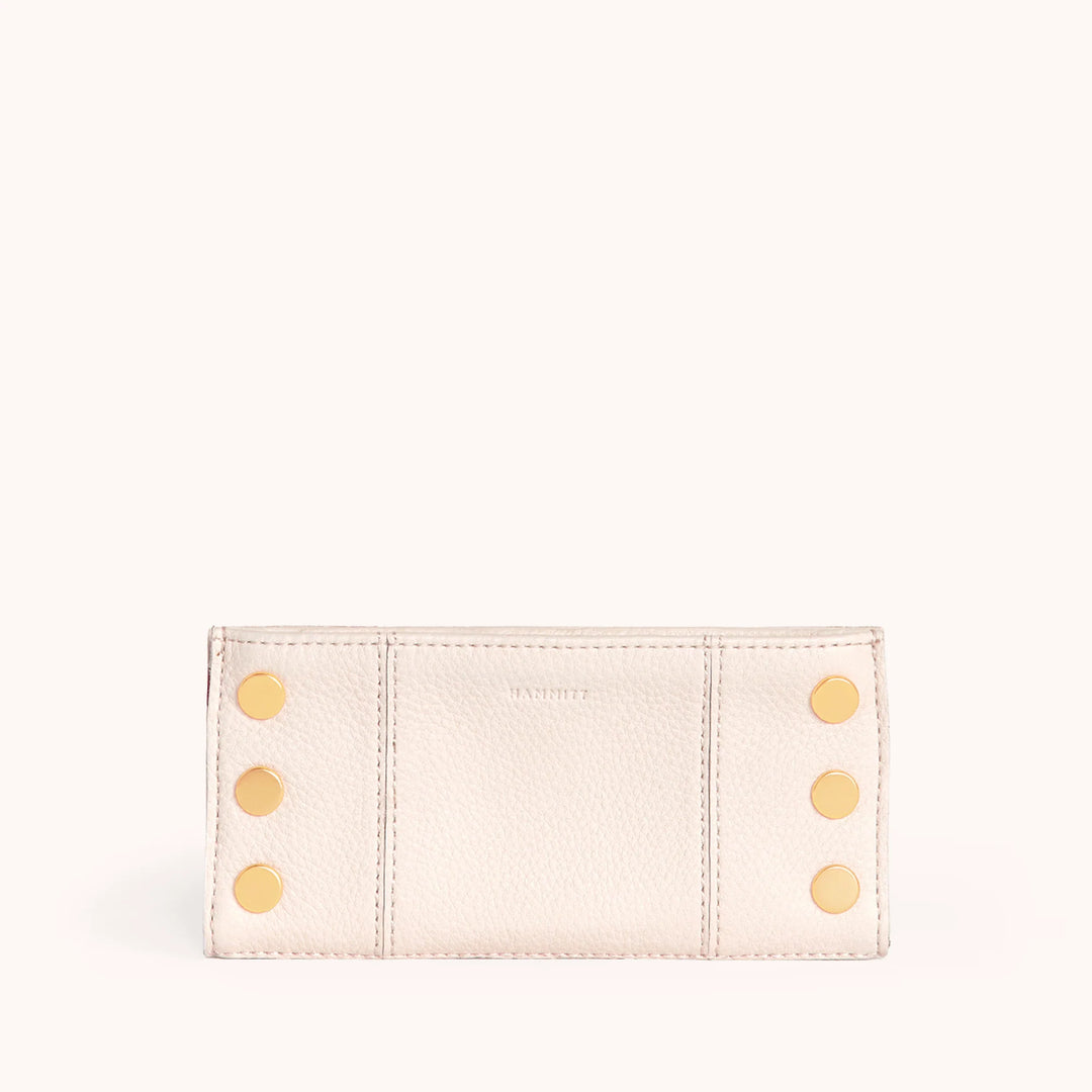Hammitt 110 North Wallet in Calla Lily White/Brushed Gold