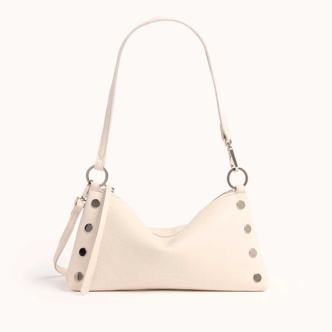 Hammitt Kyle Shoulder Bag in Calla Lily White/Silver