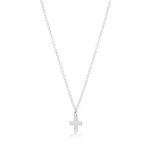 enewton 16" Necklace Sterling- Signature Cross Charm