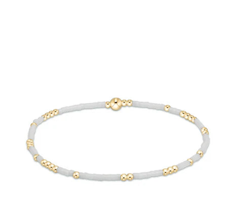 Enewton Extends Hope Unwritten Bracelet- White