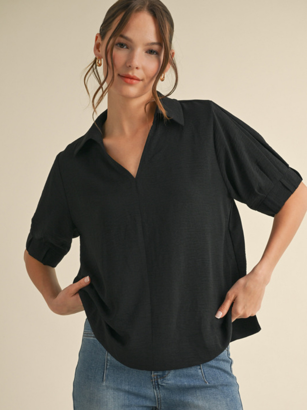 No Need To Rush Black Top