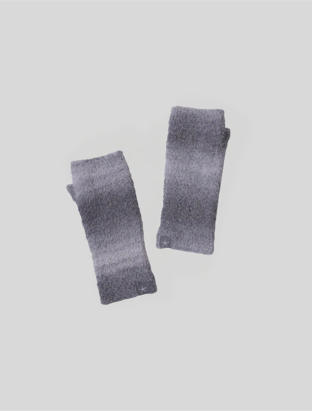 Barefoot Dreams CozyChic® Space Dye Fingerless Gloves in Deep Moonbeam Spacedye