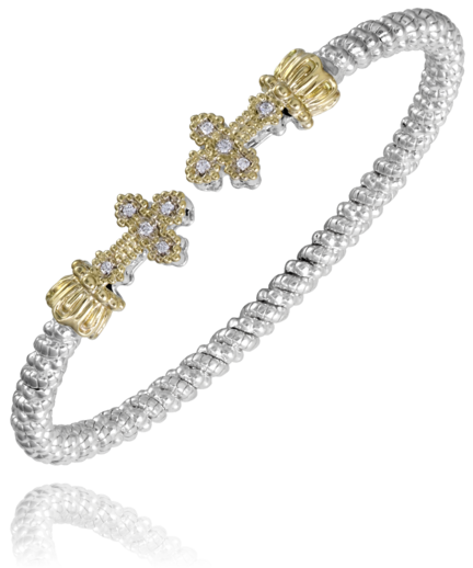 Vahan 23013D03 14K Gold & Sterling Silver Bracelet