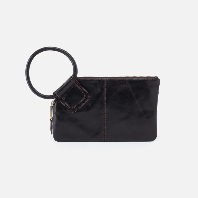Hobo Sable Wristlet in Black