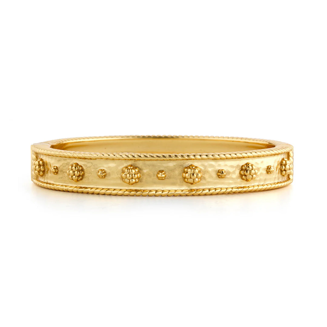 Capucine De Wolf Berry Classic Hinged Bangle - Gold