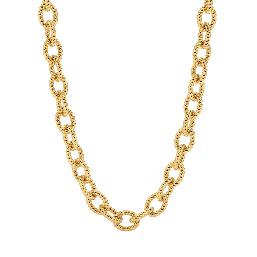 Capucine De Wolf Victoria Small Chain Necklace, 18" - Gold