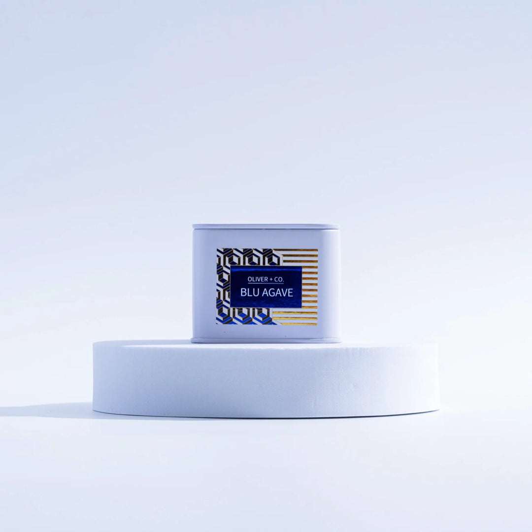 Oliver + Co. Blu Agave Travel Companion Candle