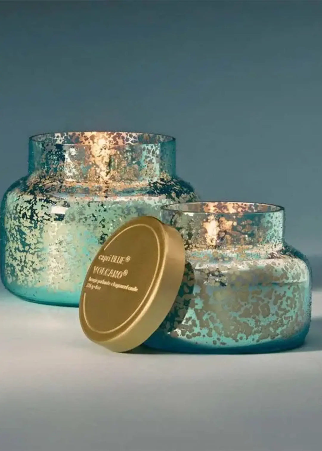 Capri Blue Aqua Opaline Volcano Signature Candle, 8 oz