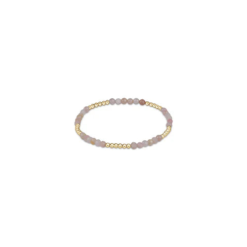 Enewton Blissful Pattern 2.5 mm Bead Bracelet - Pink Opal