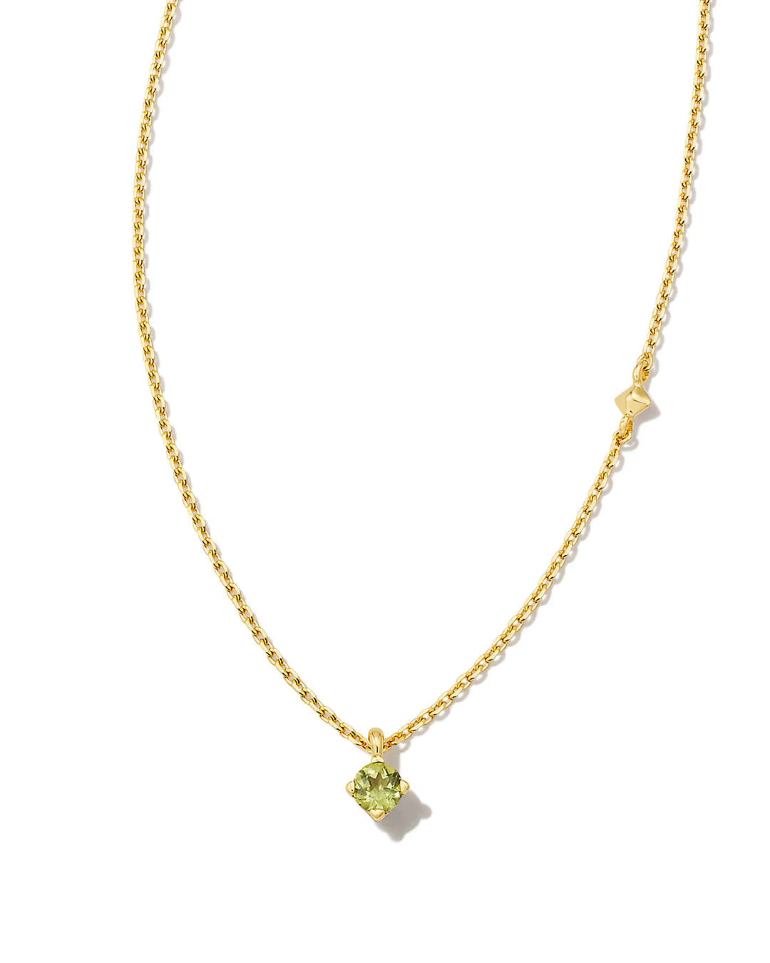 Kendra Scott Maisie 18k Gold Vermeil Pendant Necklace in Peridot