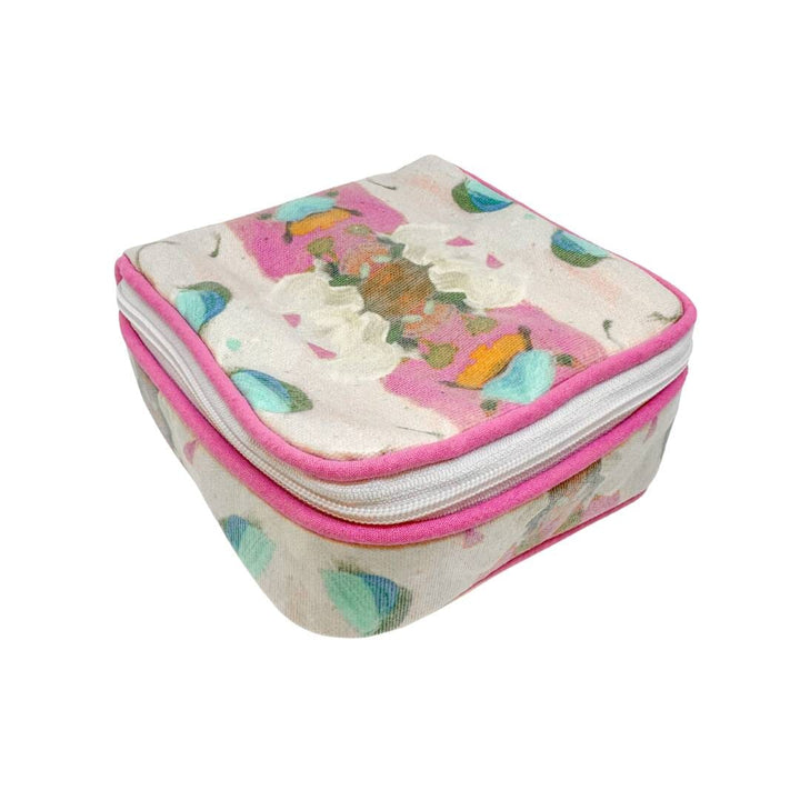 Laura Park Jewelry Case in Monet's Garden Pink