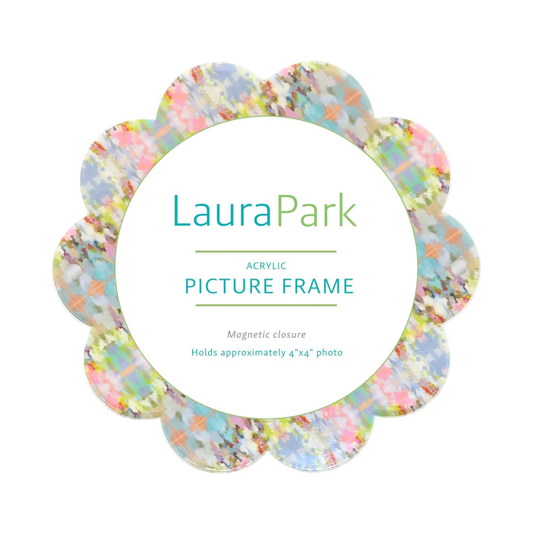 Laura Park Acrylic Round Picture Frame in Brooks Avenue