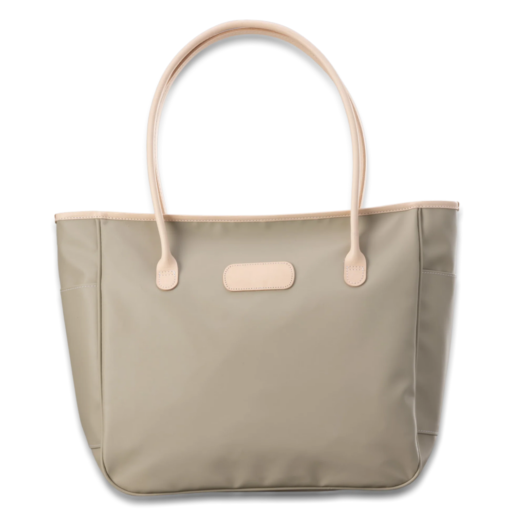 Jon Hart Tyler Tote in Tan Coated Canvas