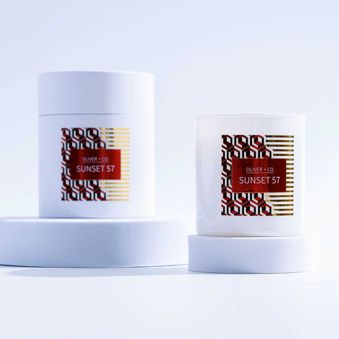Oliver + Co. Sunset 57 12 oz Signature Candle