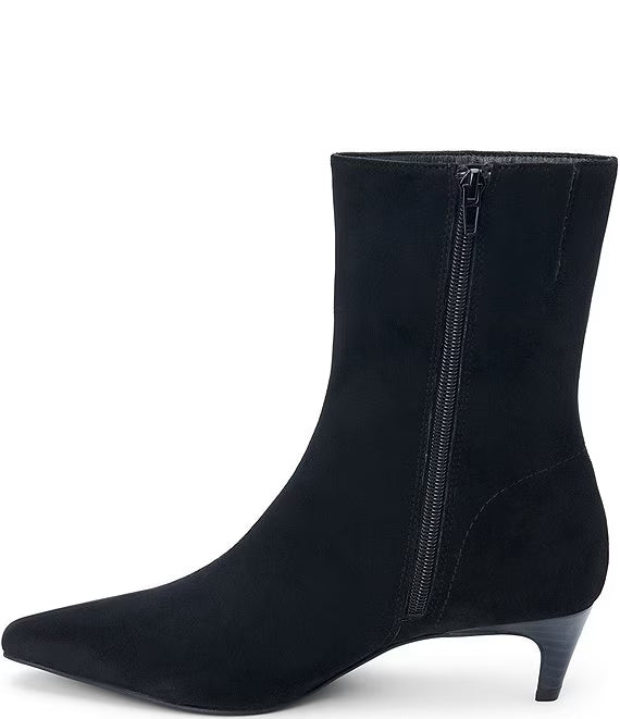 Matisse Esther Kitten Heel Boot in Black