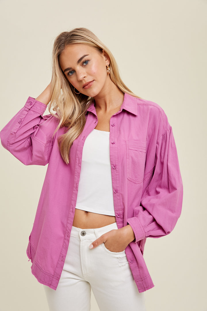 Every City Pocket Top in Orchid
