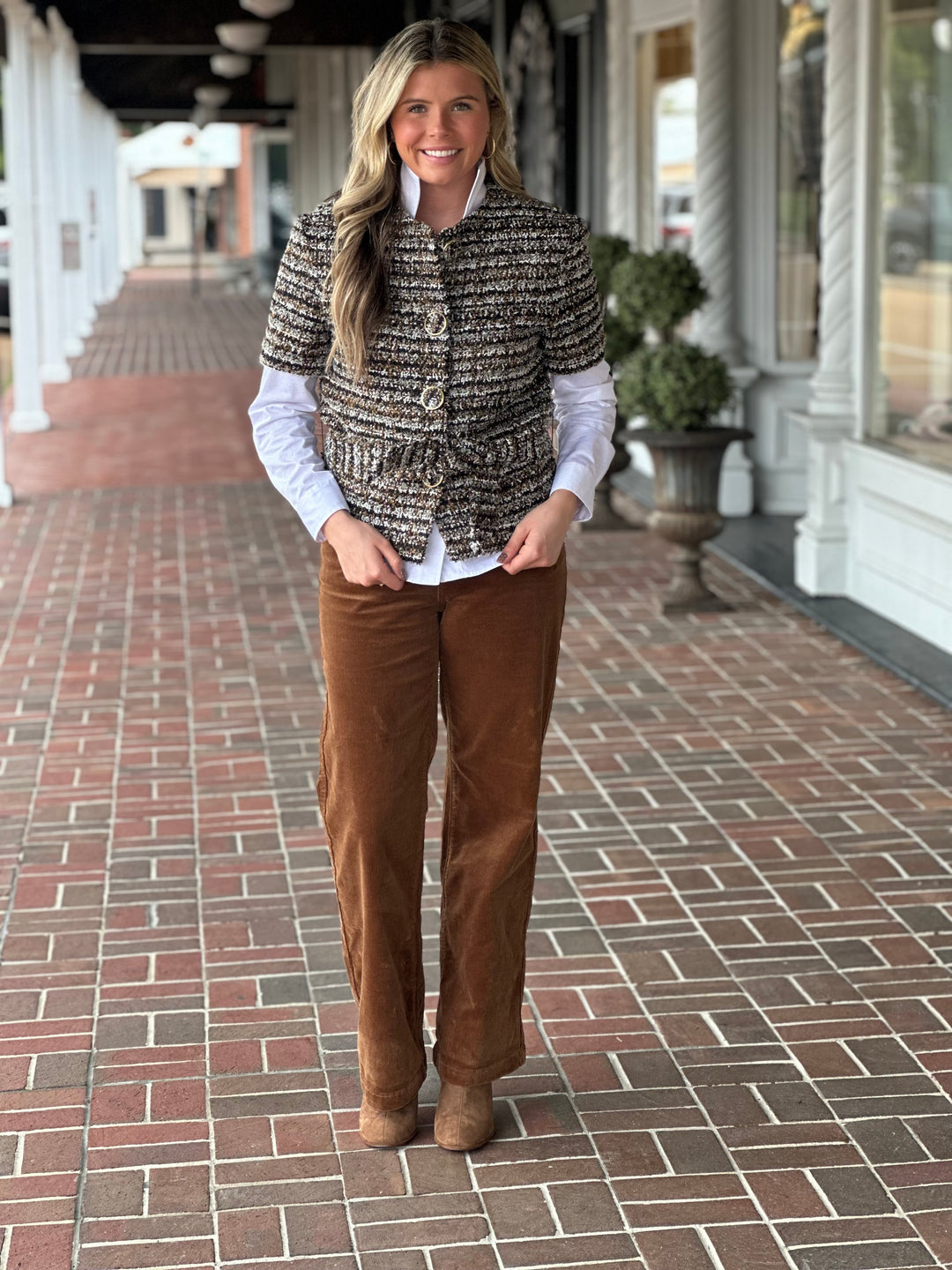 Patty Kim Clare Jacket in Coco Multi