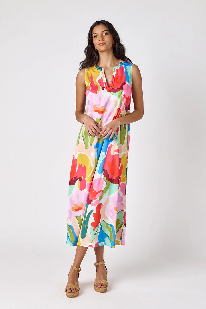 Crosby Schaeffer Dress in Painted Petals