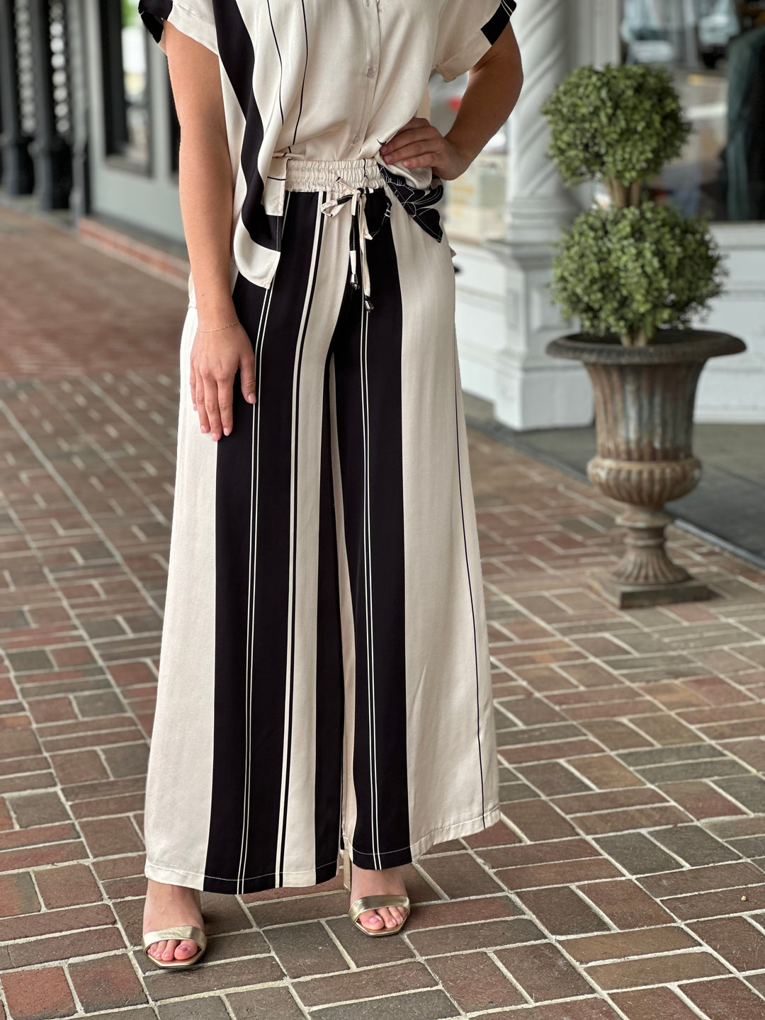 Roses Pant in Cream