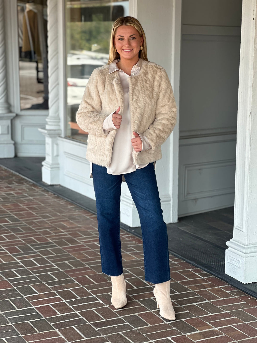 Joshua Beige Jacket