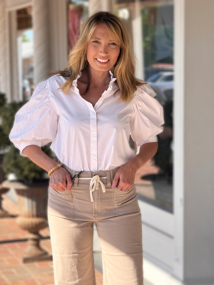 Holly Shae Laura Top in White