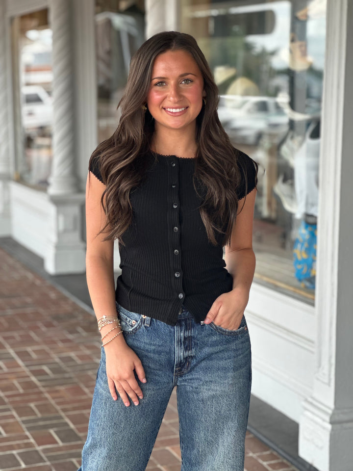 Free People Most Wanted Cardi in Black