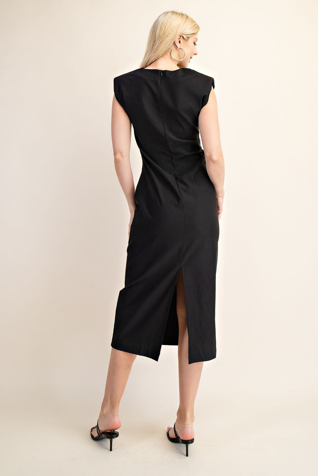 Classic Favorite Midi Dress in Black