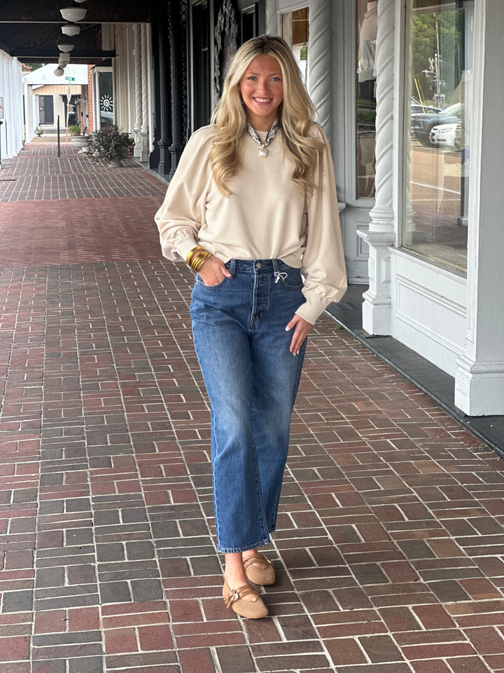 Florez Olly Sweater in Off-White
