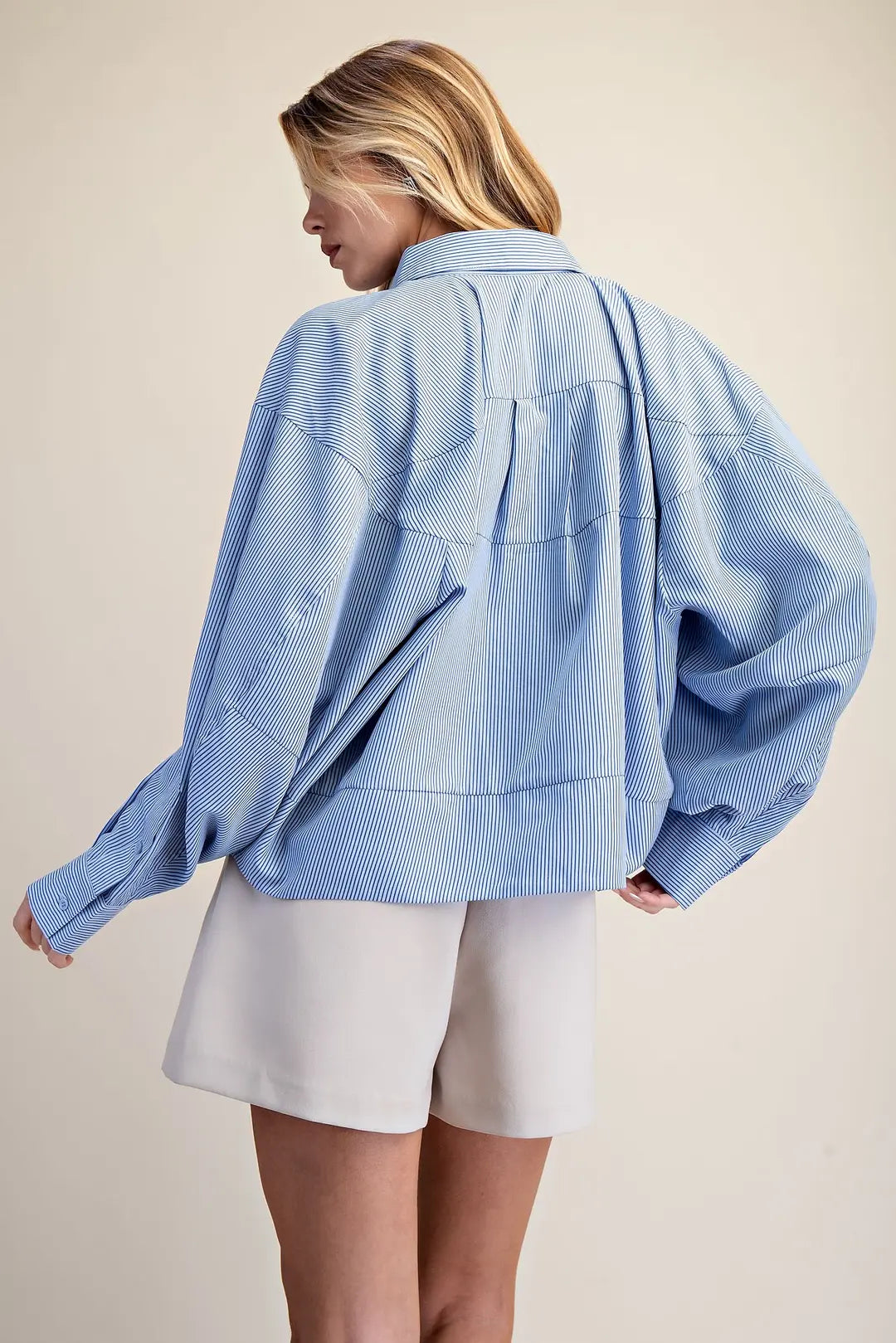 Just Right Moments Blue Top