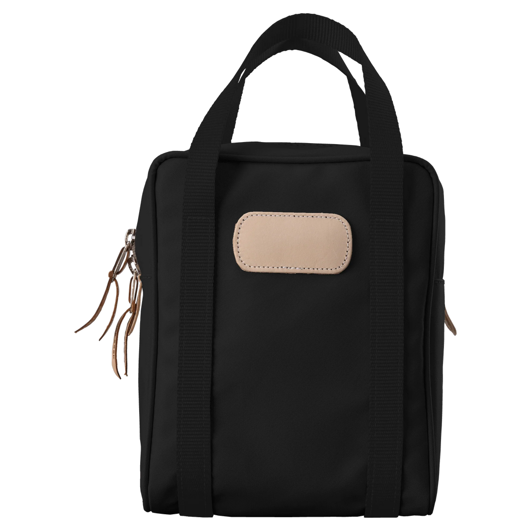 Jon Hart Shag Bag in Black Coated Canvas