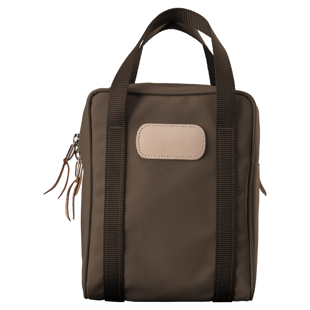 Jon Hart Shag Bag in Espresso Coated Canvas