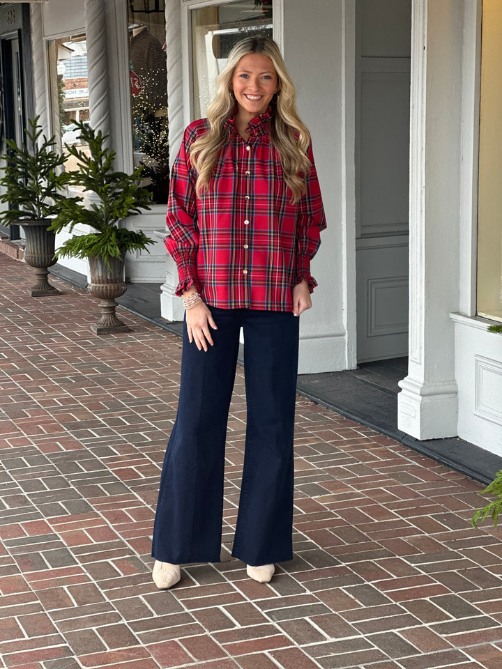 CK Bradley Frau Blouse in Royal Stewart