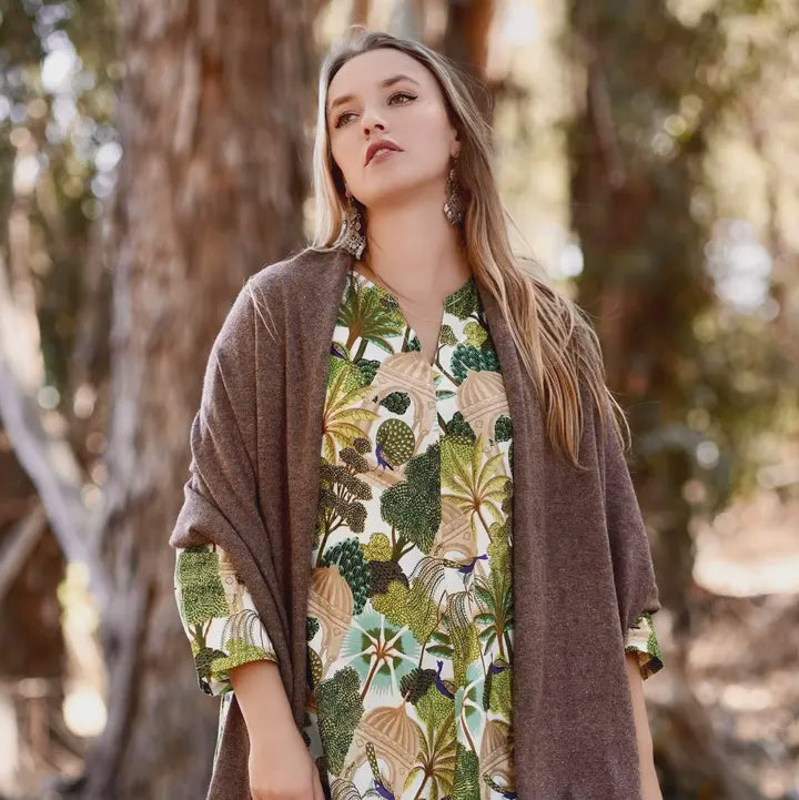 Cashmere Scarf/ Wrap Mocha